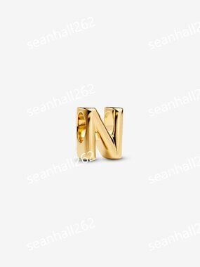 Pandora Letter N Alphabet Charm